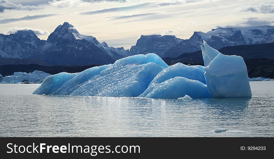 Iceberg near the Upsala glacier