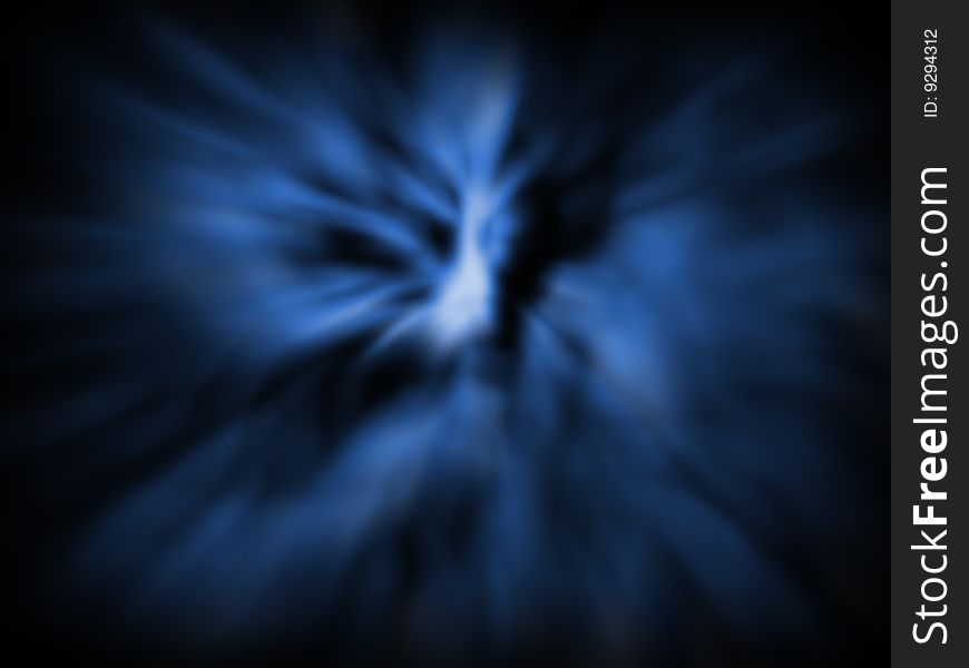 Abstract blue energy dynamic background. Abstract blue energy dynamic background