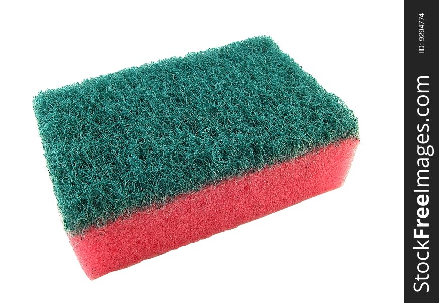 Pink Sponge for ware washing.