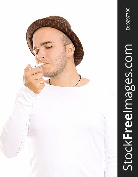 Man With Cigarrete