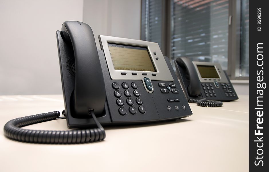 Office phones in the workplace