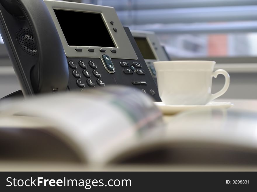 Office phones in the workplace