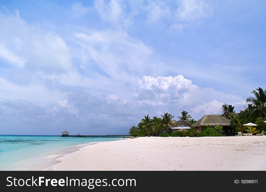 Exotic Resort In Maldives