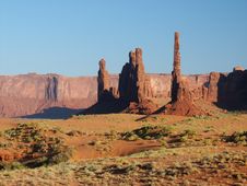 Monument Valley III Royalty Free Stock Image Monument Valley III Royalty Free Stock Image