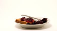 Rusks And Marmalade Royalty Free Stock Image Rusks And Marmalade Royalty Free Stock Image