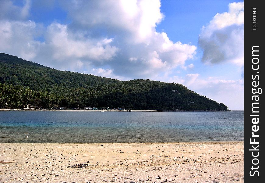 Beach view from Dayang Island, Malaysia