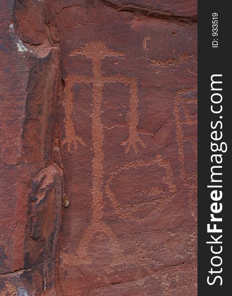 V-V Petroglyph