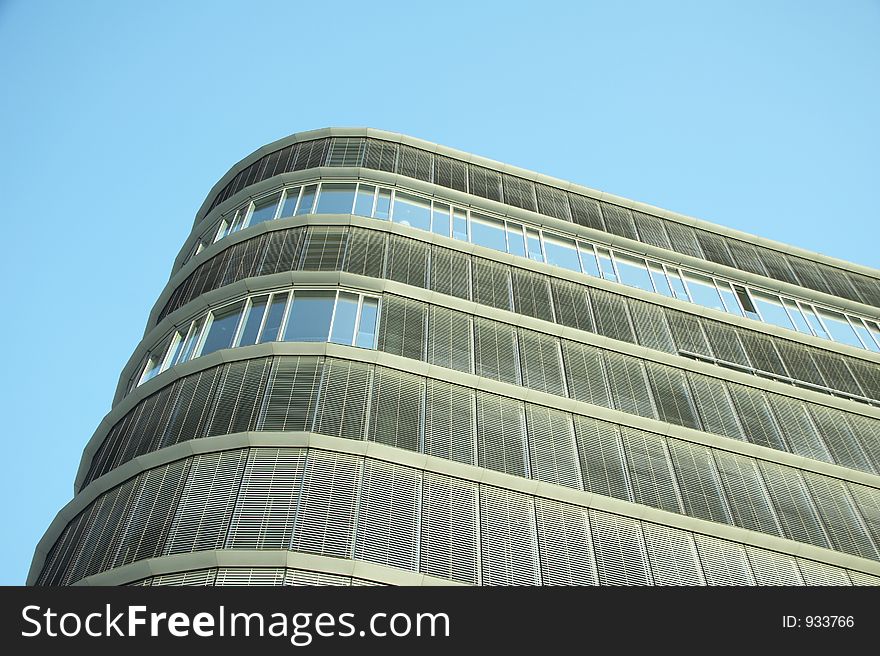Office building in the city of dï¿½sseldorf, germany. Office building in the city of dï¿½sseldorf, germany