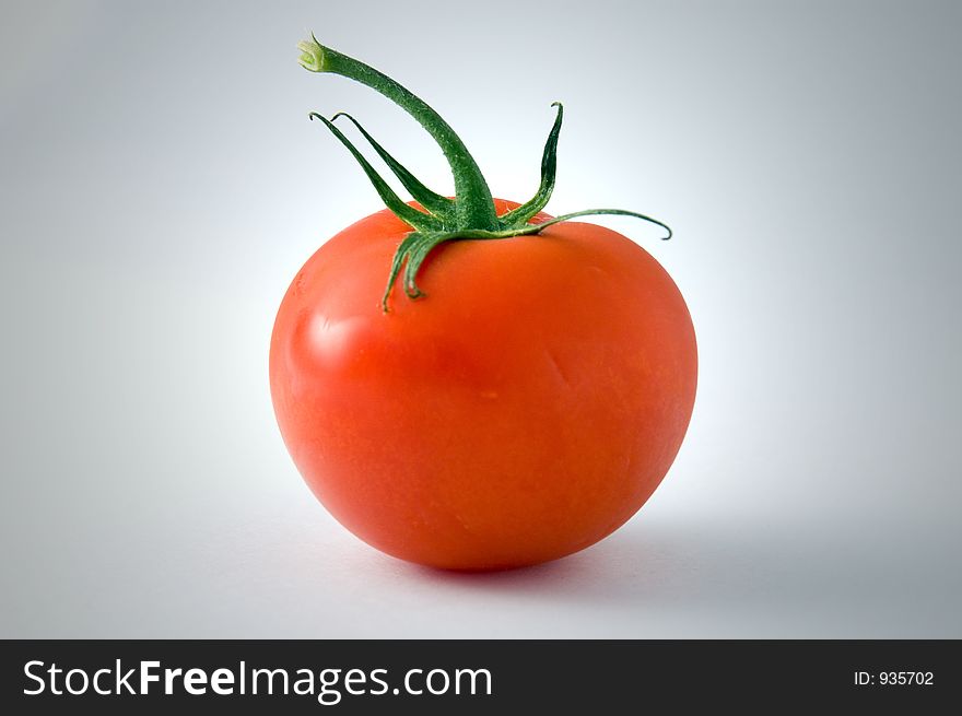 Tomato isolated on backdrop