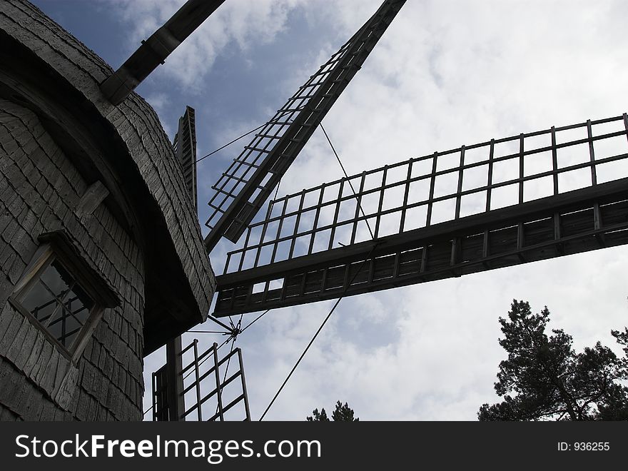 Historic windmill. Historic windmill