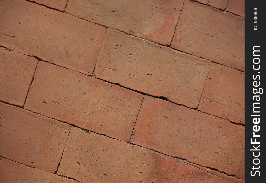 Red bricks - texture