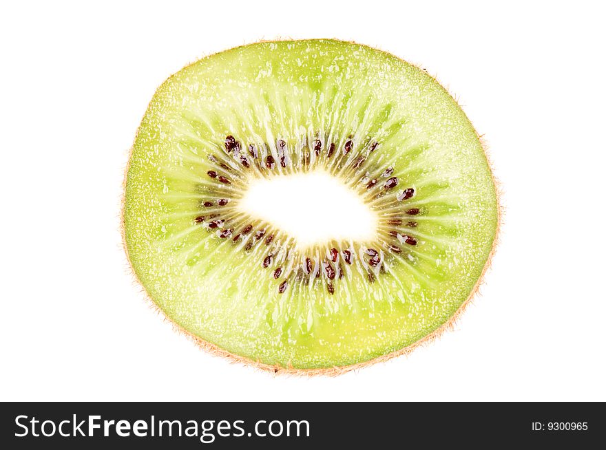 Kiwi isolated on the white background