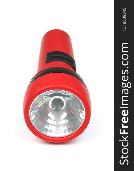 Red Torch Or Flashlight