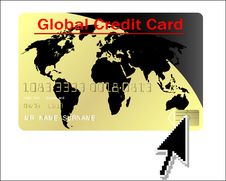 Global Credit Card Vector Stock Photos Global Credit Card Vector Stock Photos