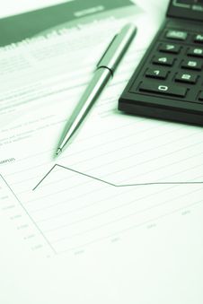 Pencil And Calculator Stock Images Pencil And Calculator Stock Images