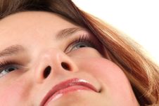 Close-up Portrait Of Young Woman S Face Royalty Free Stock Photo Close-up Portrait Of Young Woman S Face Royalty Free Stock Photo
