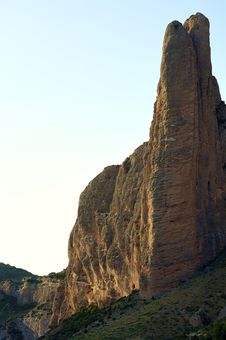 Riglos Mountains Royalty Free Stock Image Riglos Mountains Royalty Free Stock Image