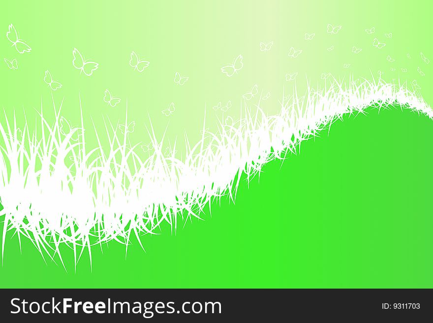Vector illustration of Spring Theme