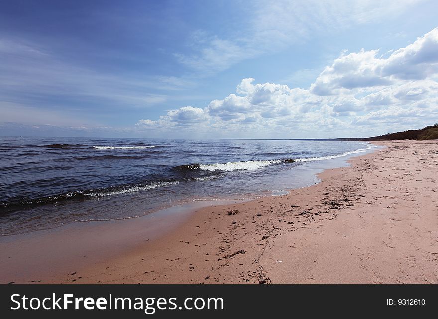 Coastline of the Baltic sea