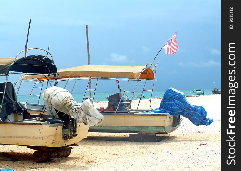 Boats On The Beach