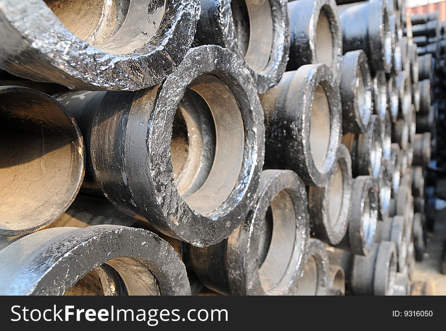 Close up of industrial pipes background. Close up of industrial pipes background