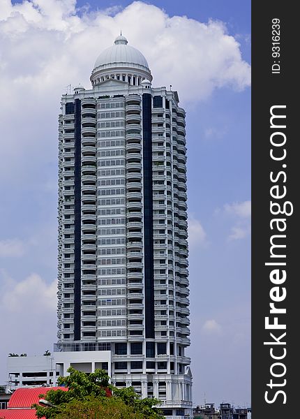 High building in Bangkok, Thailand