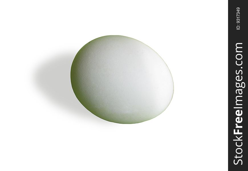 Egg Isolated On White