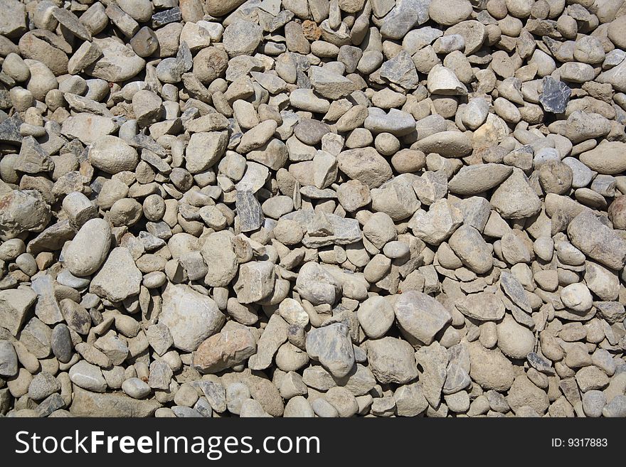 Stones ready to be processed