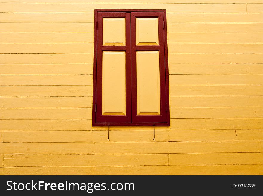 Thai Style Wood Window