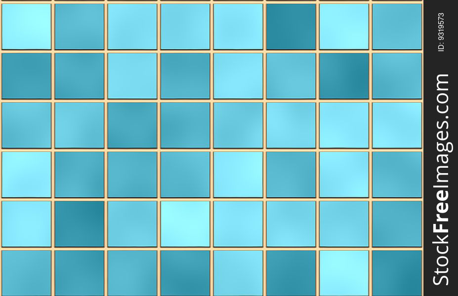 Texture of the tiled wall. Can be used for background.