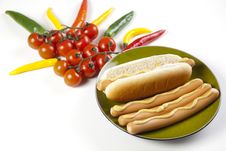 Hot Dogs Stock Images