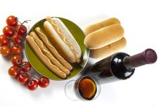 Hot Dogs Stock Photo