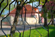 Black Metal Fence Royalty Free Stock Photography Black Metal Fence Royalty Free Stock Photography