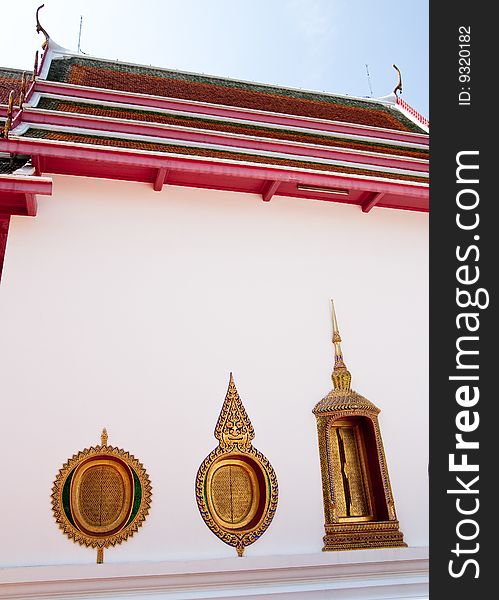 Windows Of Buddhist Church