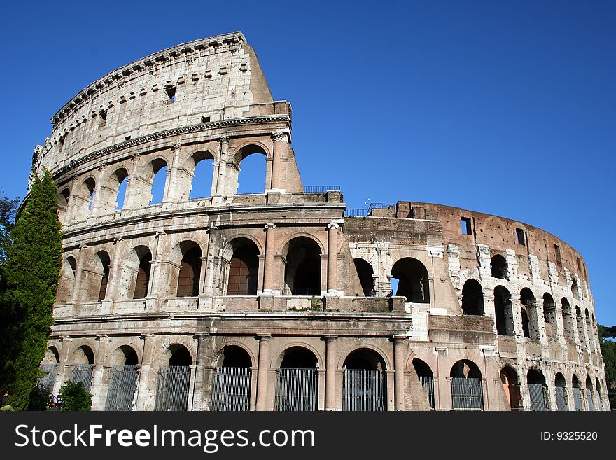 This is a fantastic Colosseum in Rome / Italy. This is a fantastic Colosseum in Rome / Italy