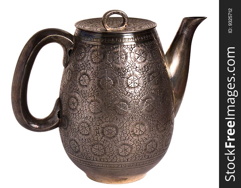 Old Silver Coffee Pot