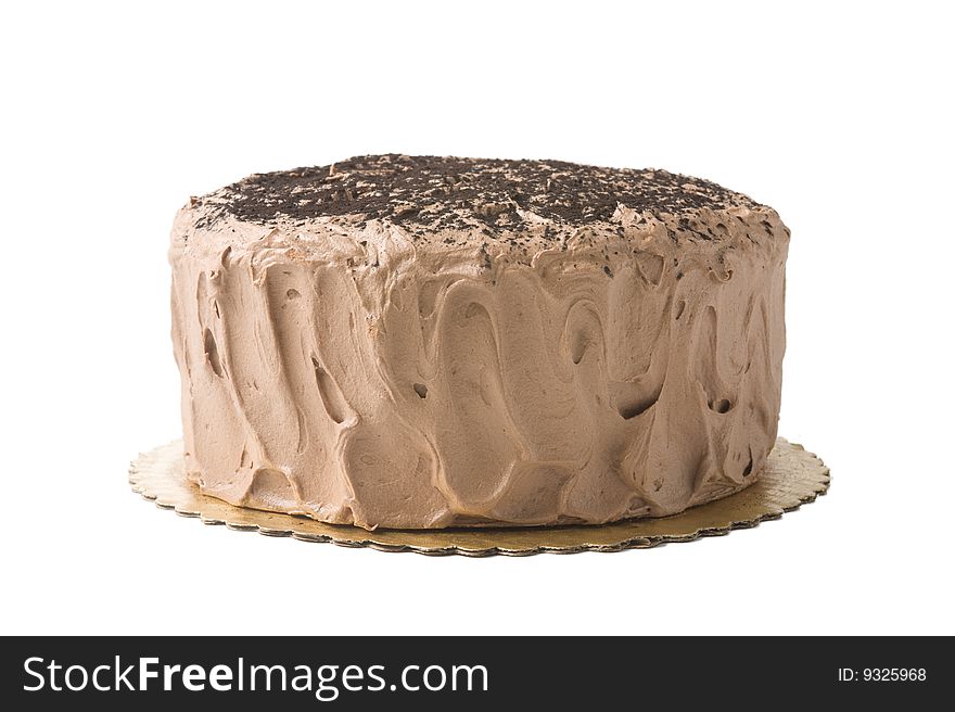 Chocolate Cake With Thick Frosting. Chocolate Cake With Thick Frosting