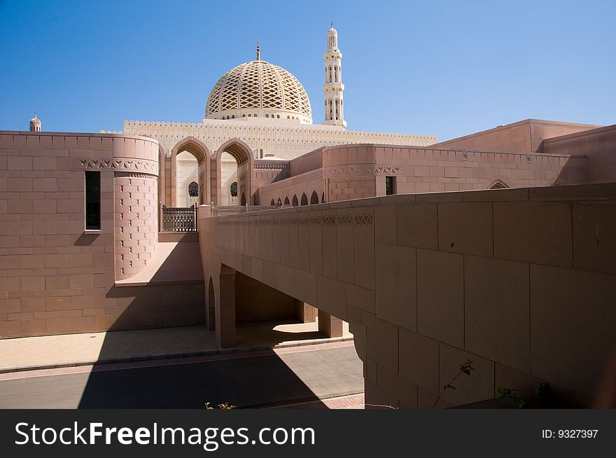 A mosque in Muscat, OMAN capital.