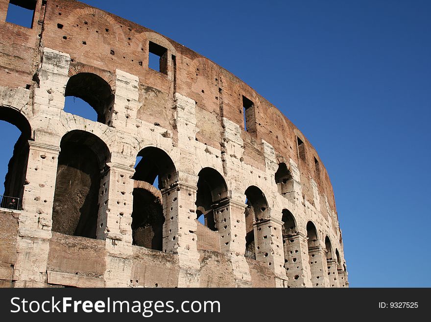 This is the fantastic Colosseum in Rome