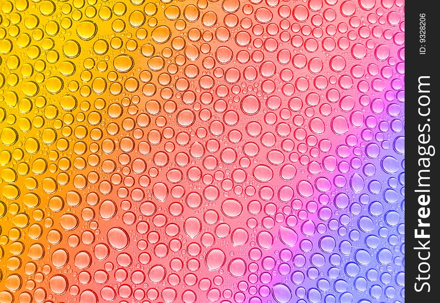 Water Drops Background