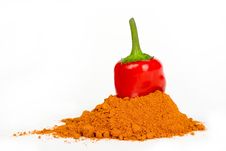 Red Hot Pepper Stock Photography