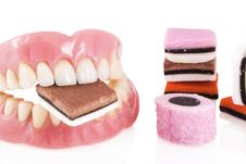 Result Of Too Much Candy. Royalty Free Stock Images Result Of Too Much Candy. Royalty Free Stock Images