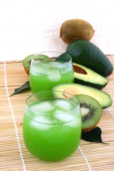 Avocado Juice Royalty Free Stock Image Avocado Juice Royalty Free Stock Image