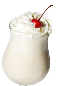 Cocktail With Whipped Cream Stock Photos Cocktail With Whipped Cream Stock Photos