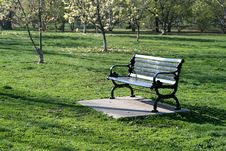 Park Bench Stock Photos