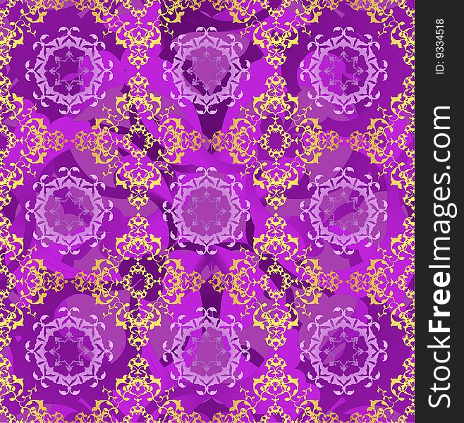 Traditional antique ottoman turkish tile illustration design raster set. Traditional antique ottoman turkish tile illustration design raster set