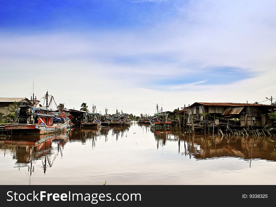 Sekinchan Fishing Village from Malaysia