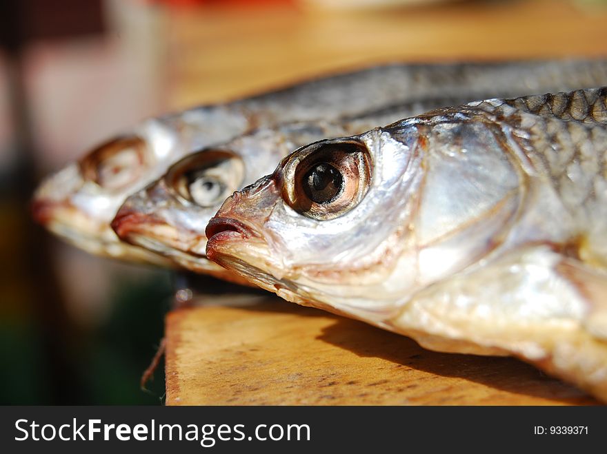 Three Dried Fishes