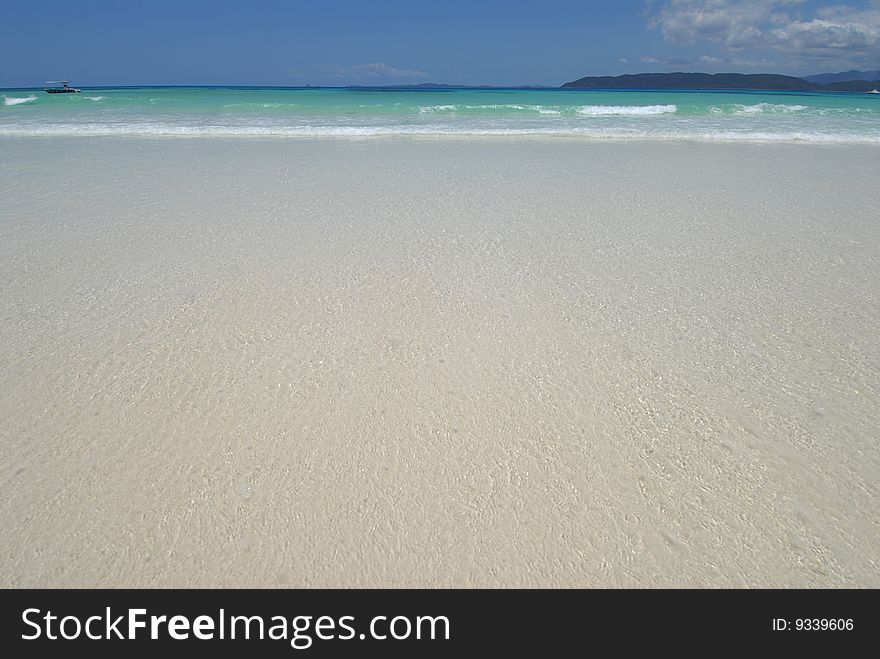 Africa, Madagascar, a beautiful white beach