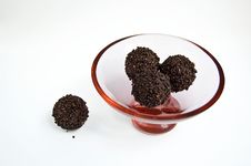 Round Chocloate Sweets Stock Photo Round Chocloate Sweets Stock Photo